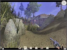Większość bandytów skrywa się w prawym wagonie - Część pierwsza (1) | Epizod VI | Call of Juarez - Call of Juarez - poradnik do gry