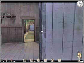 Musisz teraz zaczekać aż w sąsiednim pomieszczeniu pojawi się wartownik - Część trzecia (2) | Epizod VII | Call of Juarez - Call of Juarez - poradnik do gry