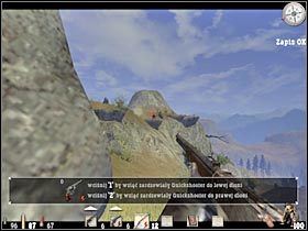 Po dotarciu do rozwidlenia wybierz oczywiście ścieżkę prowadzącą na dół (#1) - Część pierwsza (2) | Epizod VIII | Call of Juarez - Call of Juarez - poradnik do gry