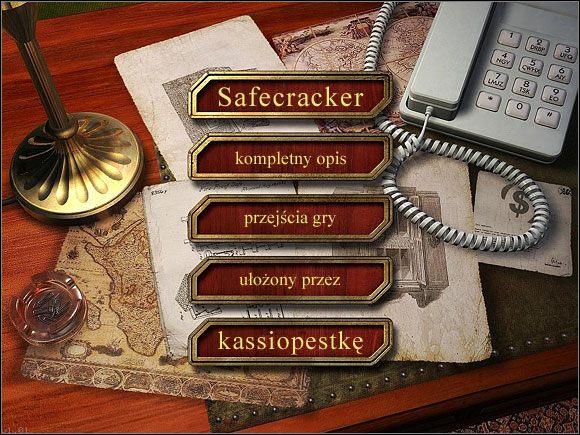 Duncan Walter Adams, obrzydliwie bogaty biznesmen umiera nagle, nie wskazując spadkobiercy - Safecracker - poradnik do gry