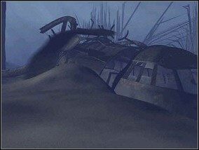 Kiedy wróciłem do wodolotu, pociągnąłem za dźwignię obok monitora i wciągnąłem to żelastwo - Wyspa cz.2 - Amerzone: Testament Odkrywcy - poradnik do gry