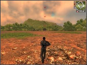 Zbliż się do hangaru, w którym stoi ciężarówka (#1) - [Misja 05] Test of Loyalty | Just Cause - Just Cause - poradnik do gry