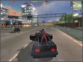 W dalszym ciągu pozostawaj blisko atakowanego pojazdu (#1), dzięki czemu będzie on sukcesywnie niszczony - [Misja 17] Dismissed Without Honors | Just Cause - Just Cause - poradnik do gry