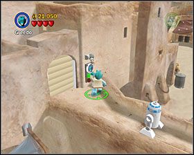 W pierwszej kolejności musisz znaleźć 3 marchewki, odsłaniane po zniszczeniu pewnych metalowych części - Episode IV - Mos Eisley Spaceport | Freeplay Mode - LEGO Star Wars II: The Original Trilogy - poradnik do gry
