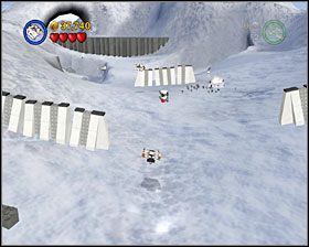 Tak samo jak w punkcie #4, przewróć 10 AT-ST w drugiej sekcji poziomu - Episode V - Hoth Battle | Freeplay Mode - LEGO Star Wars II: The Original Trilogy - poradnik do gry