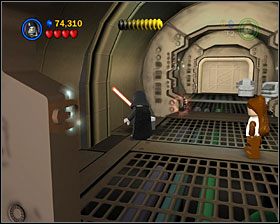 Aby ten Minikit zmaterializował się, musisz znaleźć 3 klocki z narysowaną na nich fioletową buźką - Episode IV - Secret Plans | Freeplay Mode - LEGO Star Wars II: The Original Trilogy - poradnik do gry