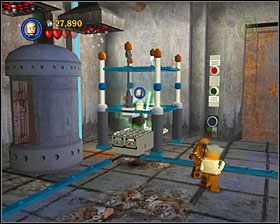 Zniszcz pomarańczowe ciężarki trzymające drzwi - Episode VI - Jabbas Palace | Story Mode LEGO Star Wars II - LEGO Star Wars II: The Original Trilogy - poradnik do gry