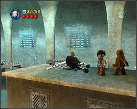 Wejdź po schodach na górę - Episode VI - Jabbas Palace | Story Mode LEGO Star Wars II - LEGO Star Wars II: The Original Trilogy - poradnik do gry