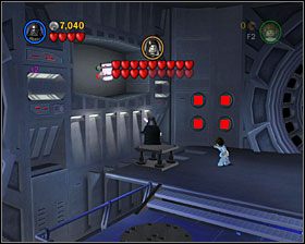 Użyj Mocy, by na lewo od miejsca pierwszej walki z Imperatorem zbudować platformę - Episode VI - Jedi Destiny | Freeplay Mode - LEGO Star Wars II: The Original Trilogy - poradnik do gry