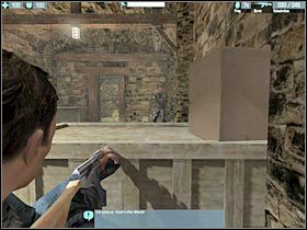 Kolejny przeciwnik skrywa się w pomieszczeniu, które znajduje się po prawej stronie - [Prolog] Etap 2/2 cz.1 | El Matador - El Matador - poradnik do gry