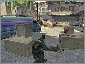 Załatw także trzeciego snajpera, który będzie ukrywał się na lewym balkoniku (#1) - [Chapter 3] Etap 2/2 cz.1 | El Matador - El Matador - poradnik do gry