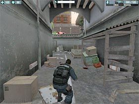 Po dotarciu do nowej lokacji będziesz musiał skorzystać ze schodów (#1), tak aby przejść do kolejnej części planszy - [Chapter 3] Etap 2/2 cz.2 | El Matador - El Matador - poradnik do gry