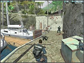 Jak się zapewne domyślasz, będziesz teraz musiał skorzystać ze znajdujących się tu schodów - [Chapter 5] Etap 1/2 cz.1 | El Matador - El Matador - poradnik do gry