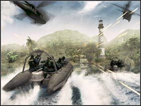 Po chwili załączy się nieco dłuższa scenka przerywnikowa (#1), w trakcie trwania której będziesz mógł zapoznać się z bossem tej lokacji, a także podległymi mu elitarnymi oddziałami - [Chapter 5] Etap 2/2 cz.1 | El Matador - El Matador - poradnik do gry