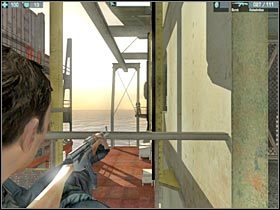 Skorzystaj teraz ze znajdującego się tu przycisku żeby uruchomić metalową platformę - [Chapter 6] Etap 3/3 cz.4 | El Matador - El Matador - poradnik do gry