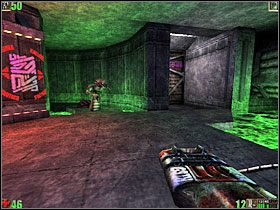 Po walce przełącz dwa glify i wróć, do teraz działającej windy - 10. Terraniux Underground | Unreal - Unreal - poradnik do gry