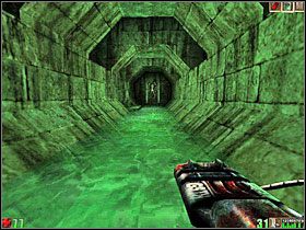 Za nim znajdziesz guzik, otworzy on sarkofag obok - 24. Bluff Eversmoking | Unreal - Unreal - poradnik do gry