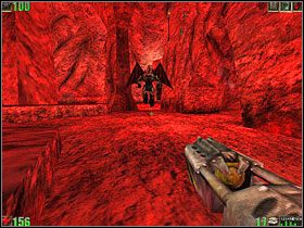 Lepiej także korzystać z szybkostrzelnych broni (demon robi uniki) - 29. Demonlords Lair | Unreal - Unreal - poradnik do gry