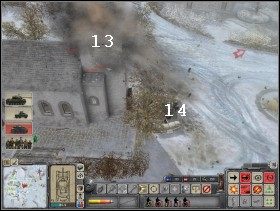 Ostatnią przeszkodą na drodze do skrzyżowania będą domy obstawione granatnikami - Misja 5 | Kampania niemiecka | Faces of War Oblicza Wojny - Faces of War: Oblicza Wojny - poradnik do gry