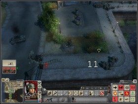 Po opanowaniu posterunków za mostem Twoje jednostki zostaną wrócone przed most (12) - Misja 1 | Kampania niemiecka | Faces of War Oblicza Wojny - Faces of War: Oblicza Wojny - poradnik do gry