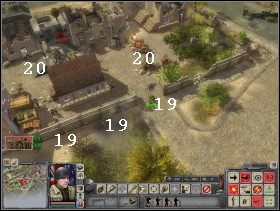 Po oczyszczeniu podwórza wprowadź żołnierza do kolejnego bunkra - Misja 3 | Kampania aliancka | Faces of War Oblicza Wojny - Faces of War: Oblicza Wojny - poradnik do gry