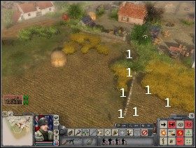 Po przejściu pola minowego trzeba będzie zlikwidować kilku Niemców (2) - Misja 5 | Kampania aliancka | Faces of War Oblicza Wojny - Faces of War: Oblicza Wojny - poradnik do gry