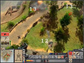 Nie schodź w stronę drogi, bo dostaniesz się pod ostrzał moździerzy - Misja 2 | Kampania sowiecka | Faces of War Oblicza Wojny - Faces of War: Oblicza Wojny - poradnik do gry