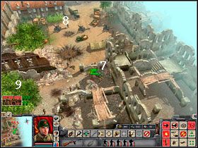 Ponownie korzystaj z osłon i snajpera, by oczyścić plac (10) - Misja 3 | Kampania sowiecka | Faces of War Oblicza Wojny - Faces of War: Oblicza Wojny - poradnik do gry