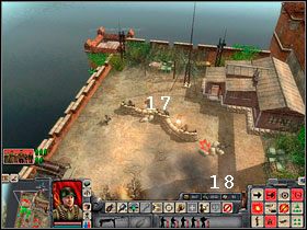 Gdy Ci się to uda, przebij się na najwyższe piętro (18), a potem na schody pałacu - Misja 3 | Kampania sowiecka | Faces of War Oblicza Wojny - Faces of War: Oblicza Wojny - poradnik do gry