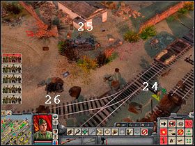 Po ustawieniu pociągu rozpocznij niszczenie umocnień przy magazynie (27) - Misja 4 | Kampania sowiecka | Faces of War Oblicza Wojny - Faces of War: Oblicza Wojny - poradnik do gry