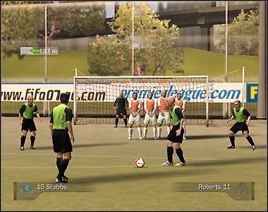 1 - Rzuty wolne | Stałe fragmenty gry FIFA 07 - FIFA 07 - poradnik do gry