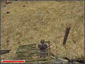 Wracając znajdziesz się na rozdrożu (obrazek z lewej) - Witamy w Koloni (2) | Rozdział 1 | Gothic - Gothic - poradnik do gry