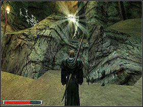 Ten Ork - niewolnik (obrazek z lewej) to nikt inny, jak tylko przyjaciel Ur-Shaka, którego miałeś odnaleźć - Xardas (3) | Rozdział 4 | Gothic - Gothic - poradnik do gry