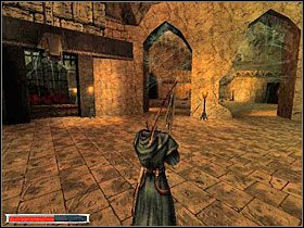 Dotrzesz do miejsca z obrazka po lewej - Strażnicy portalu (4) | Rozdział 5 | Gothic - Gothic - poradnik do gry