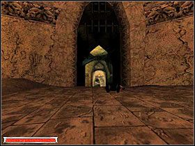 Wyposażony w najlepszą dostępną zbroję oraz oręż i dodatki możesz ruszyć na spotkanie przeznaczenia do wioski orków (obrazek z lewej) - Leże Śniącego (1) | Rozdział 6 | Gothic - Gothic - poradnik do gry