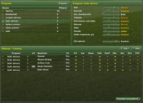 7 - Menu menedżera - Przygotowania - Football Manager 2007 - poradnik do gry