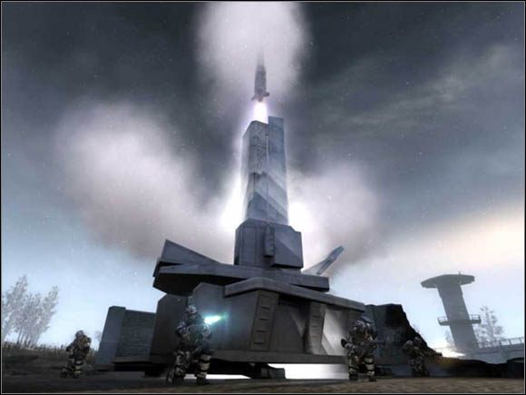 Wyrzutnia rakietowa BLOC-2. - Założenia trybu Titan cz.1 | Tryb Titan i Conquest | Battlefield 2142 - Battlefield 2142 - poradnik do gry