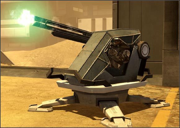 Rosch Mk-S8 to stacjonarna broń przeciwpancerna obsługiwana przez jednego żołnierza - Rosch Mk-S8 | Broń stacjonarna | Battlefield 2142 - Battlefield 2142 - poradnik do gry