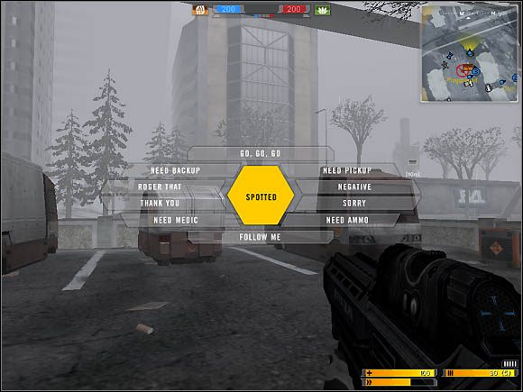 NetBat to specjalny system, który dostarcza różnych informacji o naszych nieprzyjaciołach - Orientacja w terenie i komunikacja | Uwagi dodatkowe | Battlefield 2142 - Battlefield 2142 - poradnik do gry