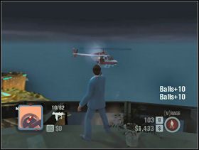 Na dole, od razu, bezpardonowo zostajemy zaatakowani przez niedobitki, których jest jeszcze kilka sztuk - Odwet | Little Havana | Scarface Człowiek z Blizną - Scarface: Człowiek z Blizną - poradnik do gry