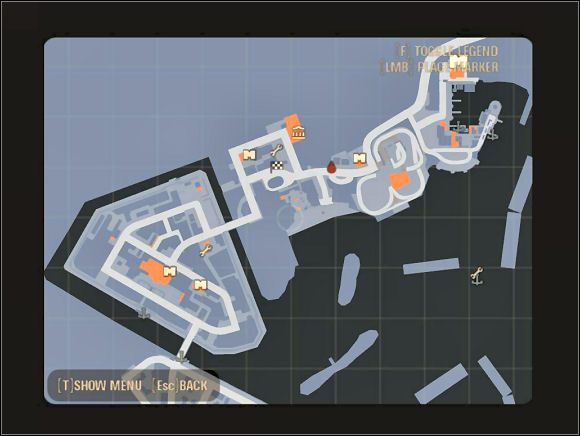 1 - Mapa | Downtown | Scarface Człowiek z Blizną - Scarface: Człowiek z Blizną - poradnik do gry