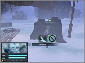 Skorzystaj ponownie z mapy, tak aby zlokalizować miejsce, do którego musisz się udać (#1) - Sea of Okhotsk (2) | Misja 4.1 w Splinter Cell Double Agent - Tom Clancys Splinter Cell: Double Agent - poradnik do gry