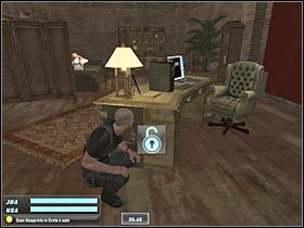 Otwórz sejf, a następnie zeskanuj potrzebne plany (#1) - NYC - JBA HQ - Part 2 (4) | Misja 6 w Splinter Cell Double Agent - Tom Clancys Splinter Cell: Double Agent - poradnik do gry