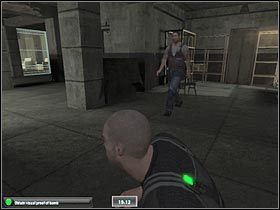 Ruszaj za wartownikiem - NYC - JBA HQ - Part 3 (2) | Misja 8 w Splinter Cell Double Agent - Tom Clancys Splinter Cell: Double Agent - poradnik do gry