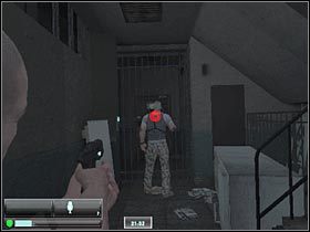 Teraz będziesz musiał wrócić się do pomieszczenia z bombą - NYC - JBA HQ - Part 2 (2) | Misja 6 w Splinter Cell Double Agent - Tom Clancys Splinter Cell: Double Agent - poradnik do gry