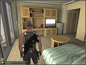 W pierwszej kolejności podejdź do telewizora - Cozumel - Cruise Ship (1) | Misja 7.1 w Splinter Cell Double Agent - Tom Clancys Splinter Cell: Double Agent - poradnik do gry