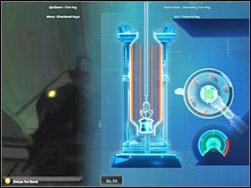 Po chwyceniu rdzenia musisz wcisnąć drugi przycisk myszy, tak aby móc bezpiecznie wyjąć ładunek z bomby (#1) - NYC - JBA HQ - Part 4 (2) | Misja 10.2 w Splinter Cell Double Agent - Tom Clancys Splinter Cell: Double Agent - poradnik do gry