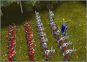 Tak ustawione powinno być wojsko do walki - Chapter IV - The Making of Sir Gareth | Kampania King Arthur w Twierdza Legendy - Twierdza Legendy - poradnik do gry