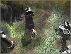 Te wysokie wieże uniemożliwiają maskowanie! - Misja 13 - Mroczny sojusznik - Kampania - Star Wars: Empire at War - Forces of Corruption - poradnik do gry