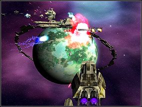 Walka nad planetą Kuat. - Misja 17 - Nowa broń imperatora - Kampania - Star Wars: Empire at War - Forces of Corruption - poradnik do gry